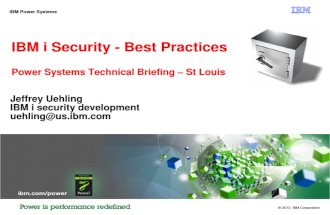 STL 2013 Best Security Practices