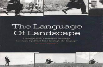 Whats Landscape,The Language of Landscape,Anne WhistonsSpirn