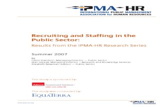 Recruitment in Public Sector