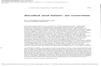Alcohol and Islam