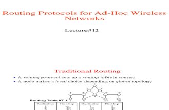 Mn 12 Routing Protocols for Adhoc Networks 12-38 Slides