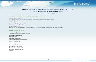 Infy Earnings Call Q2-2013-14