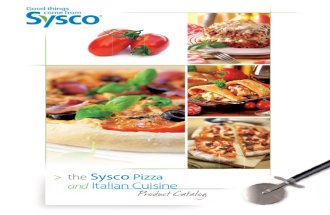 Sysco Italian Book