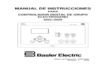 Controlador Digital DGC-2020 _ BASLER