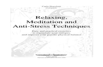 Carlo Dorofatti - Relaxing Meditation and Anti-Stress Techniques