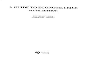 A Guide to Econometrics- Peter Kennedy_chapter2