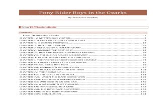 Pony Rider Ozarks