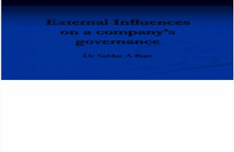 12 External Influences