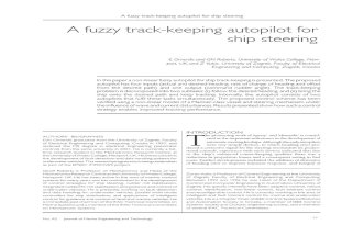 A Fuzzy Track-keeping Autopilot For