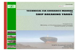 EIA Guidelines Ship Breaking Yards