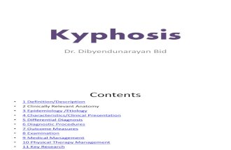 Kyphosis - Lecture 2013
