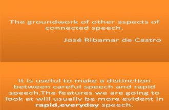 The Groundwork of Other Aspects of Connected Speech