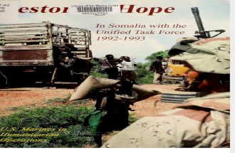 Restoring Hope in Somalia