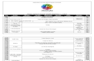 Lifestyle Network Program Schedule (September 2013).docx