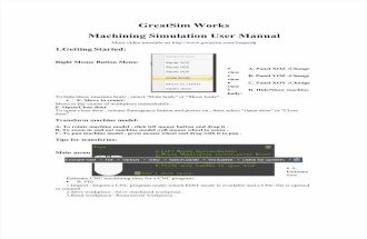 Machining Simulation User Manual