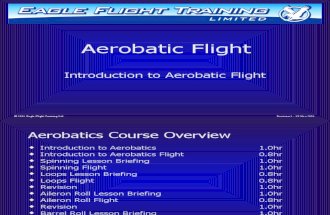 1 Introduction to Aerobatics