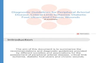 Summary Diagnostic Guidelines PAD CLI Diabetic Foot Perimed