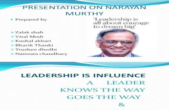 Narayan murthy as a leader.pptx