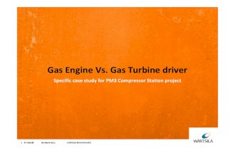 Gas Enginee vs Gas Turbine