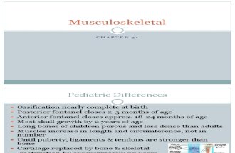 Musculoskeletal Chapter 31