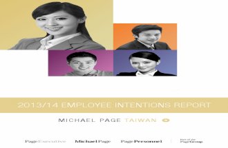 2013 Taiwan Employee Intentions Final