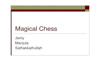 Magical Chess