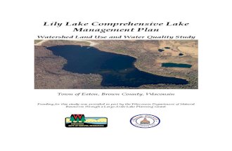 Lake Management Plan