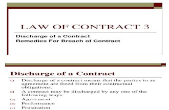 Law of Contract 3