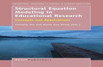 985 Structural Equation Modeling in Educational Research