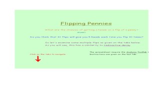 konten excel : Flipping Pennies