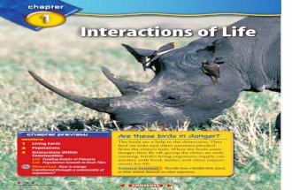 Chapter 1 Interactions of Life