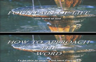 How to Approach the Word