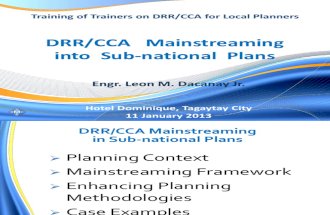 Module 8_DRR CCA Mainstreaming 4
