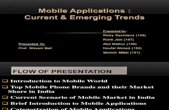 India-Current Trends in Mobile Apps