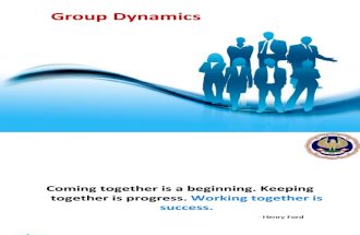 3. Group Dynamics
