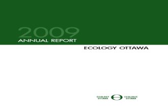 Ecology Ottawa 2009 Annual Report