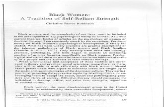 Black Women a Tradition
