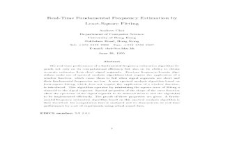 Real-Time Fundamental Frequency Estimation by