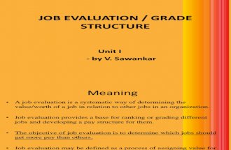 Job Evaluation & Description
