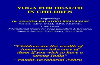 Children and Yoga