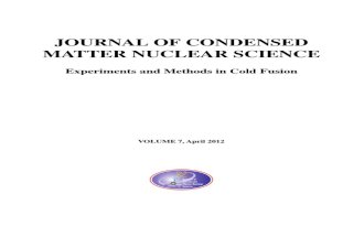 Experiments and Methods in Cold Fusion