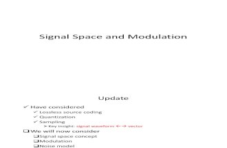 Lecture 3-Signal Space, Modulation
