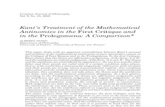 ALBERTO VANZO - Mathematical Antinomies (2005) - Published