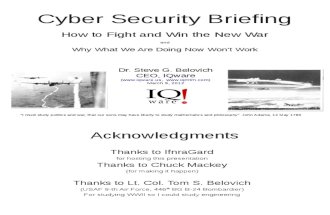 IQ Cyber Security Briefing