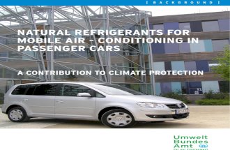 UBA_Natural Refrigerants for Mobile Air-Conditioning in Passenger Cars