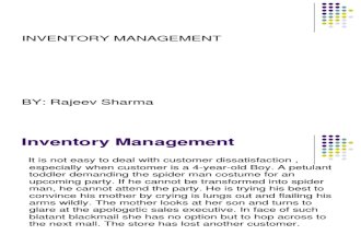 Inventory Management ppt 1