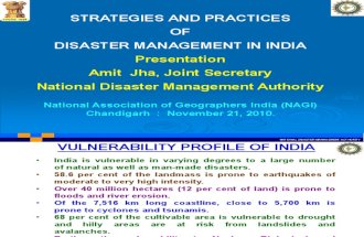 Strategies and Practices of DM in India at NAGI Chandigarh 21 Nov 2010