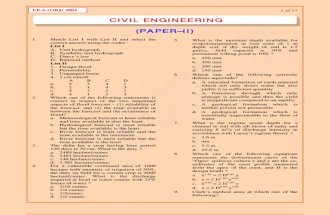 Obj CivilEngineering 2004Paper II