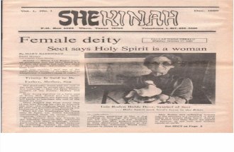 SHEKINAH Dec. 1980