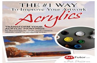 Number 1 Way to Improve Your Artwork Acrylics Ed